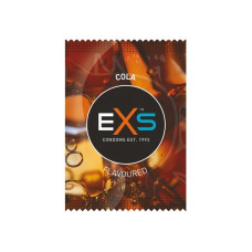 Презервативи зі смаком Коли анатомічні EXS Flavoured Cola веганські (ціна за 5 шт.)