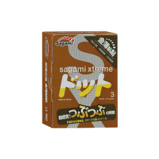Презервативи з точковою текстурою Sagami Xtreme Feel UP латексні (ціна за упаковку, 3 шт.)
