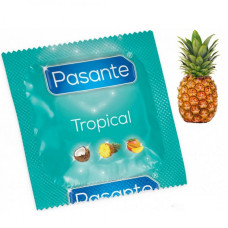 Презервативы оральные со вкусом ананаса Рasante Tropical латексные (цена за 6 шт)