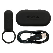 Кільце ерекційне TENGA-SVR SMART VIBE RING Чорне