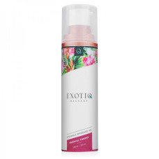 Олія для масажу їстівна з ароматом та смаком вишні, 100 мл Exotiq Massage Oil Sensual Cherry -