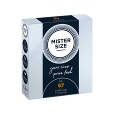 Презервативи латексні Mister Size 57 мм ультра тонкі (ціна за упаковку, 3 шт.)