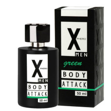 Духи з феромонами Aurora Body Attck MEN Green X-PHERO 50ml