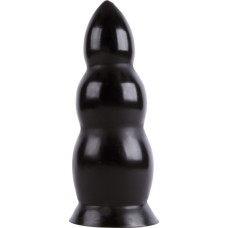 Ділдо для анальної стимуляції All Black AB37 чорний, 23 см