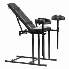БДСМ крісло-кушетка Extreme Obedience BDSM Chair чорний