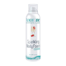 Пінка для тіла Amoreane Sparkling Body Foam Strawberry Champagne з ароматом, 150 мл