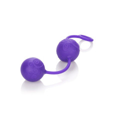 Вагінальні кульки силіконові Posh Silicone O Balls фіолетові California Exotic