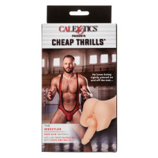 Мастурбатор реалістичний CalExotics The Wrestler Ass Stroker, попка з пенісом, 19,8 x 9 см