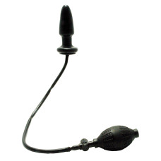 Анальна пробка з вібрацією та накачуванням Fanny Hill''s Black Buttplug