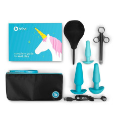 Набір для анального сексу B-Vibe Anal Training 7 предметів, синій