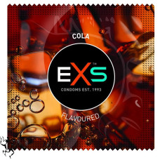 Набір ароматизованих презервативів EXS Flavoured Cola зі смаком коли (ціна за 10 шт.)