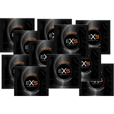 Набір чорних презервативів латексних Exs BLACK (ціна за 10 шт.)