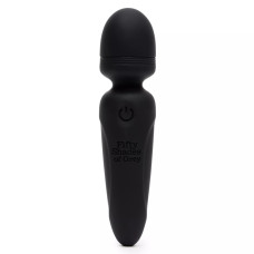 Вібратор-мікрофон для клітора Fifty Shades of Grey Sensation Mini Wand Vibrator чорний