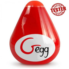 Мастурбатор-Яйце багаторазовий Gvibe Gegg червоний (при покупці 3 од., подарунок за 1 грн)