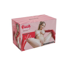 Секс-лялька Hidden Desire Lusty Lola з вагіною, анусом і ротом, бежева, 145 см