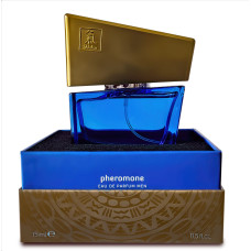 Духи з феромонами чоловічі SHIATSU Pheromone Fragrance men darkblue, 15 мл