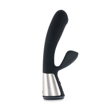 Вібратор-кролик Ohmibod Fuse KIIROO з інтерактивним підключенням, чорний