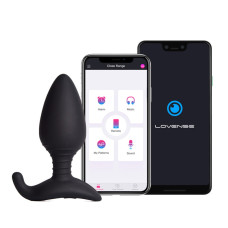 Анальна пробка Смарт Lovense Hush (L)