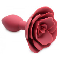 Анальна пробка силікон троянда Master Series Booty Bloom Silicone Anal Plug With
