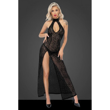 Довга леопардова сукня Noir Handmade F288 Noir Dress long - black - S