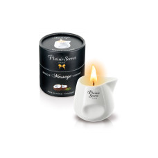 Масажна свічка Plaisir Secret Bougie Coconut з ароматом кокосу, 80 мл