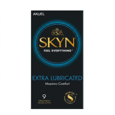 Презервативы безлатексные (полиизопрен) Skyn ​​Extra Lubricated, с дополнительной смазкой, 9 шт.