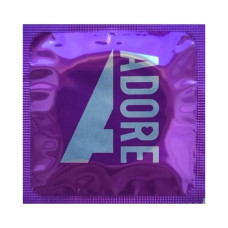 Презерватив суперміцний Pasante Adore Ribbed Pleasure 52 мм (ціна за 1 шт.)
