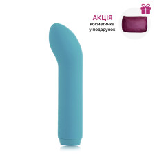 Преміум вібратор Je Joue - G-Spot Bullet Vibrator Teal з глибокою вібрацією + подарунок косметичка
