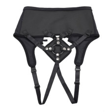 Трусики для страпону Sportsheets Corset з кільцевим кріпленням, чорні