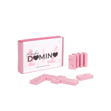 Ігра для пар Secret Play Kinky Domino, 28 доміно, рожева