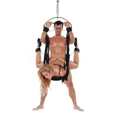 Гойдалки для сексу Whipsmart Bondage Pleasure Swing чорні