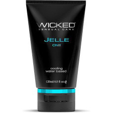 Анальний лубрикант з ефектом охолодження WICKED JELLE CHILL на водній основі, 120 мл