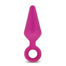Анальний плаг Luxe CANDY RIMMER LARGE FUCHSIA