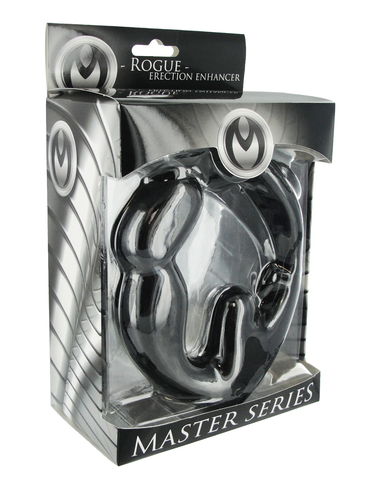 Массажер простаты с эрекционным кольцом Master Series Rogue Erection Enhancer черный