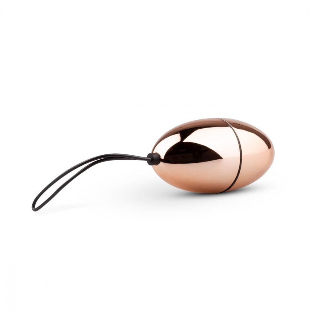 Віброяйце з пультом керування на батарейках Rosy Gold-New Vibrating Egg