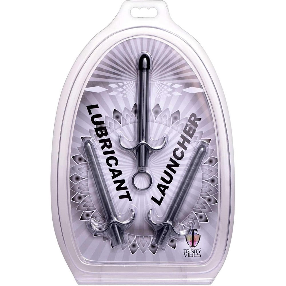Набір аплікаторів для нанесення мастила XR Brands lubricant Launcher, сірі, S