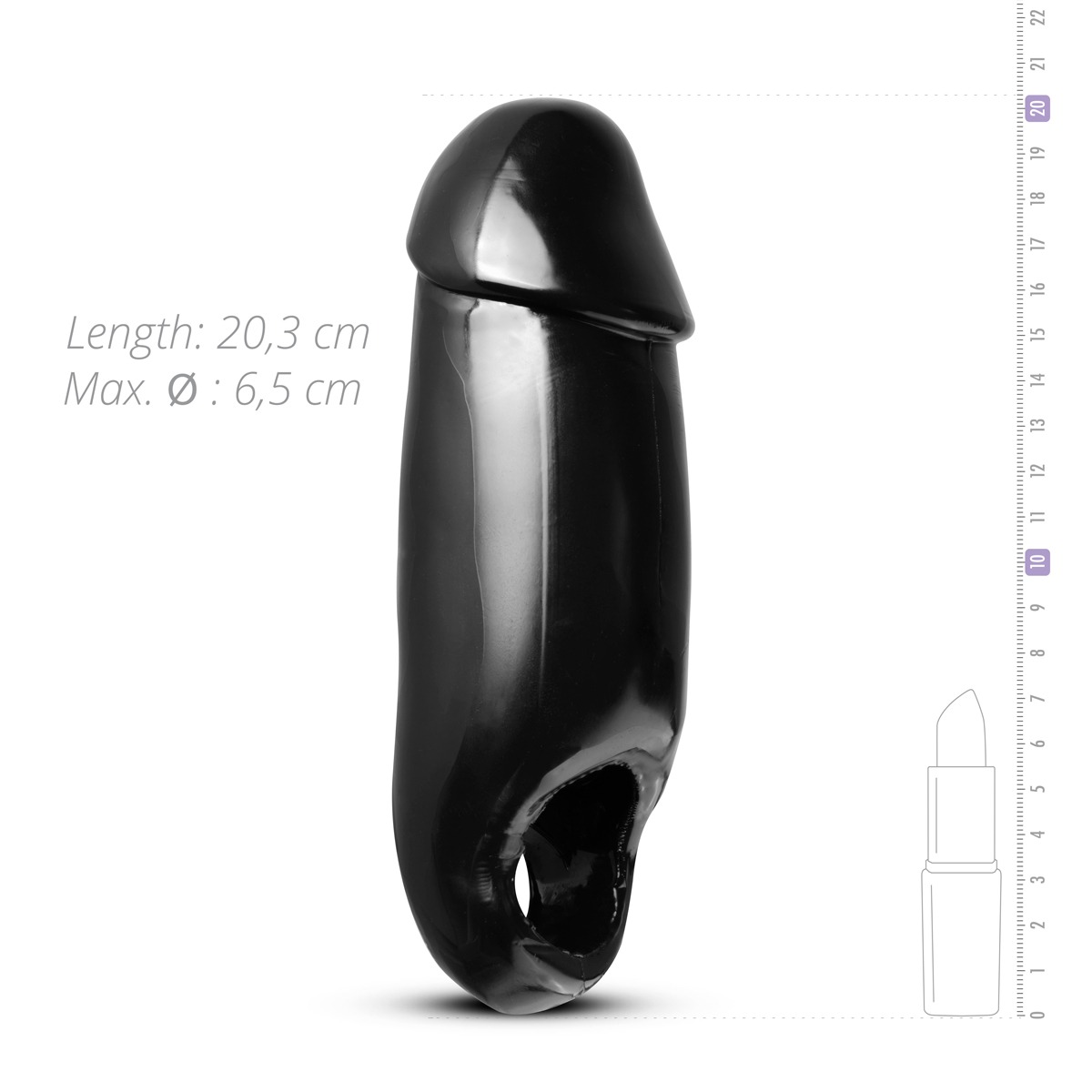 Подовжуюча насадка Fat Dick Penis Enhancer