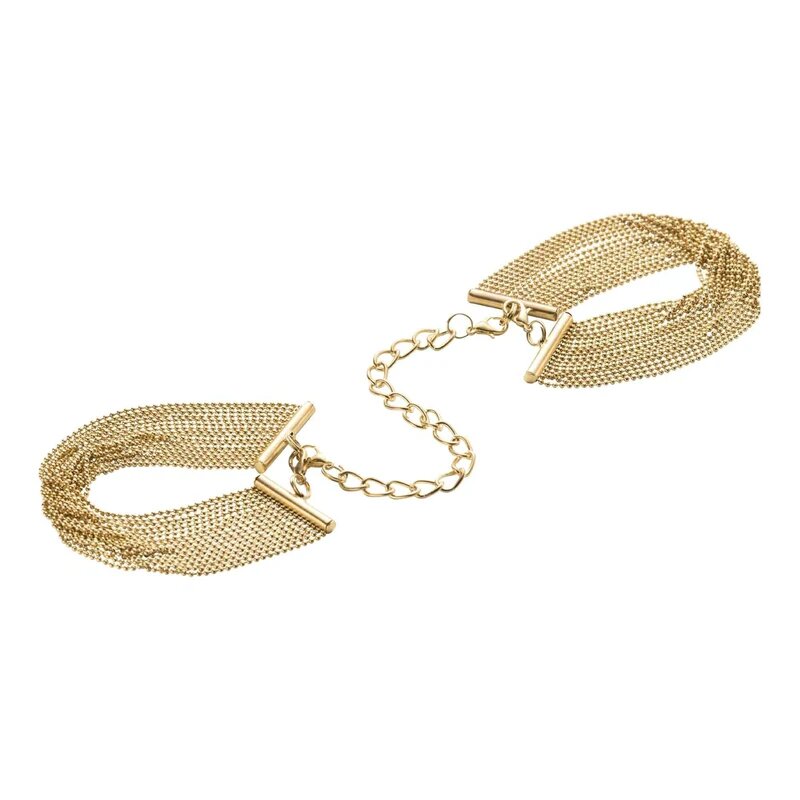 Браслети-наручники MAGNIFIQUE Bijoux Indiscrets, золотисті