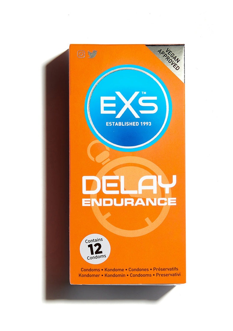 Презервативи із затримкою еякуляції Exs Delay латексні (ціна за упаковку, 12 шт.)