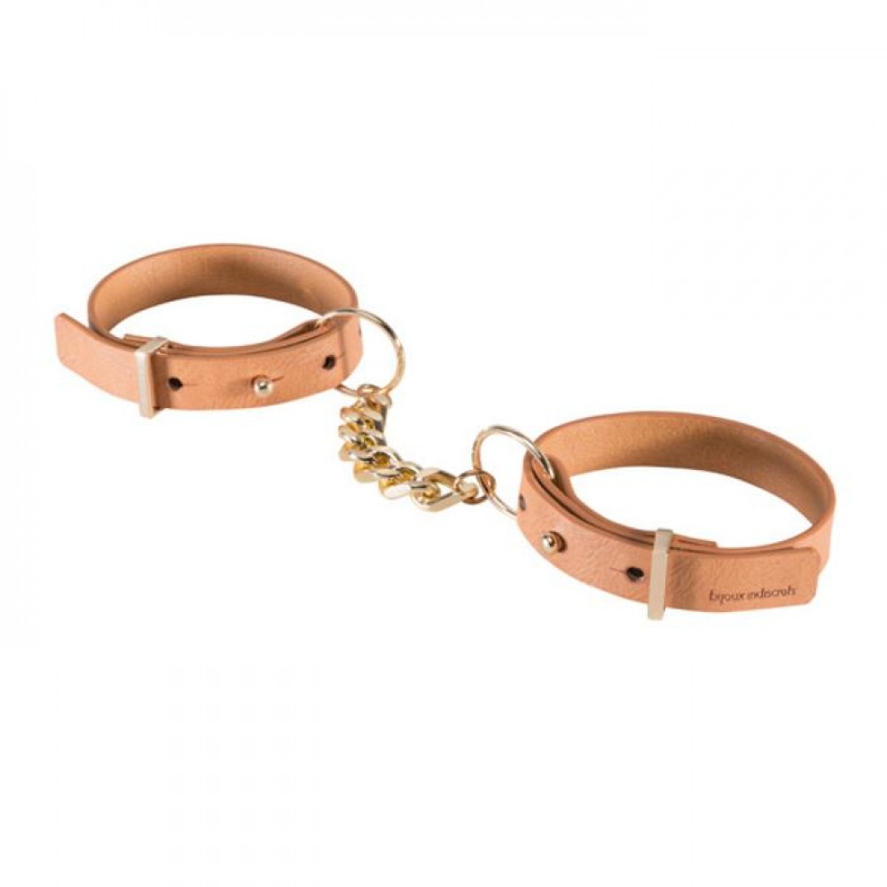 Наручники MAZE Bijoux Indiscret бежеві, OS