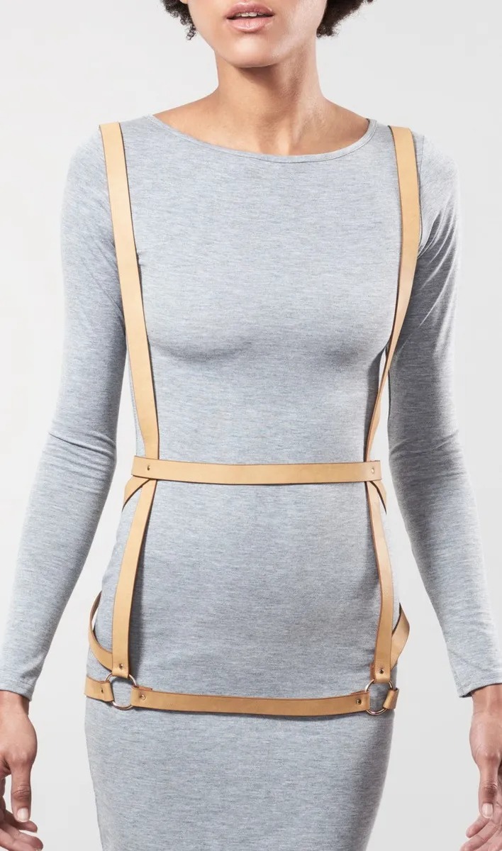 Портупея жіноча Arrow Dress Harness бежева, One Size