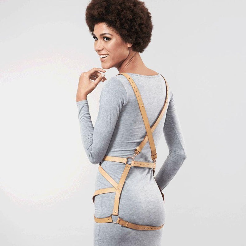 Портупея жіноча Arrow Dress Harness бежева, One Size