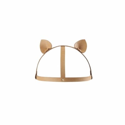 Маска кошечки MAZE Bijoux Indiscrets бежевая, OS