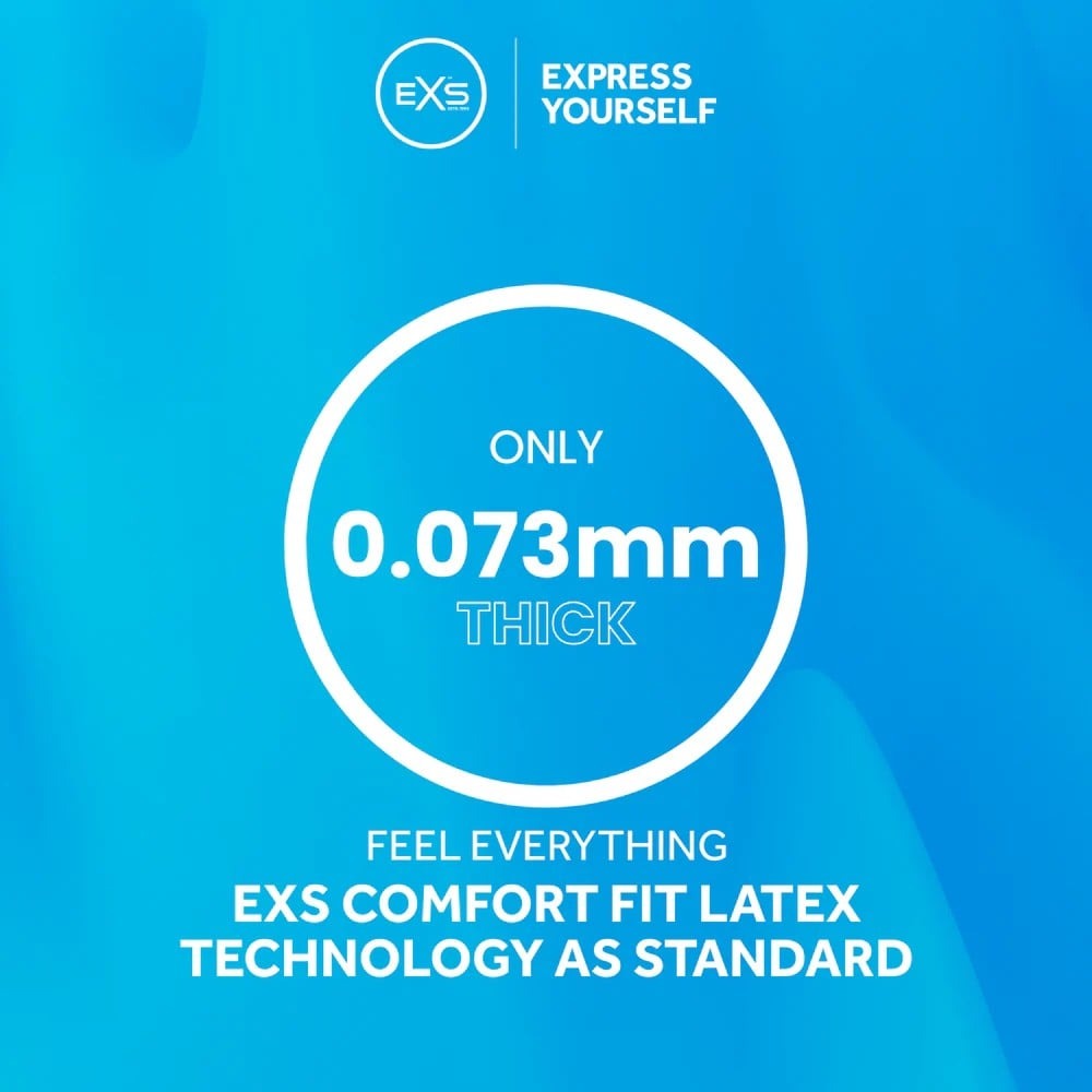 Презервативи класичні анатомічні EXS Regular веганські (ціна за 5 шт.)