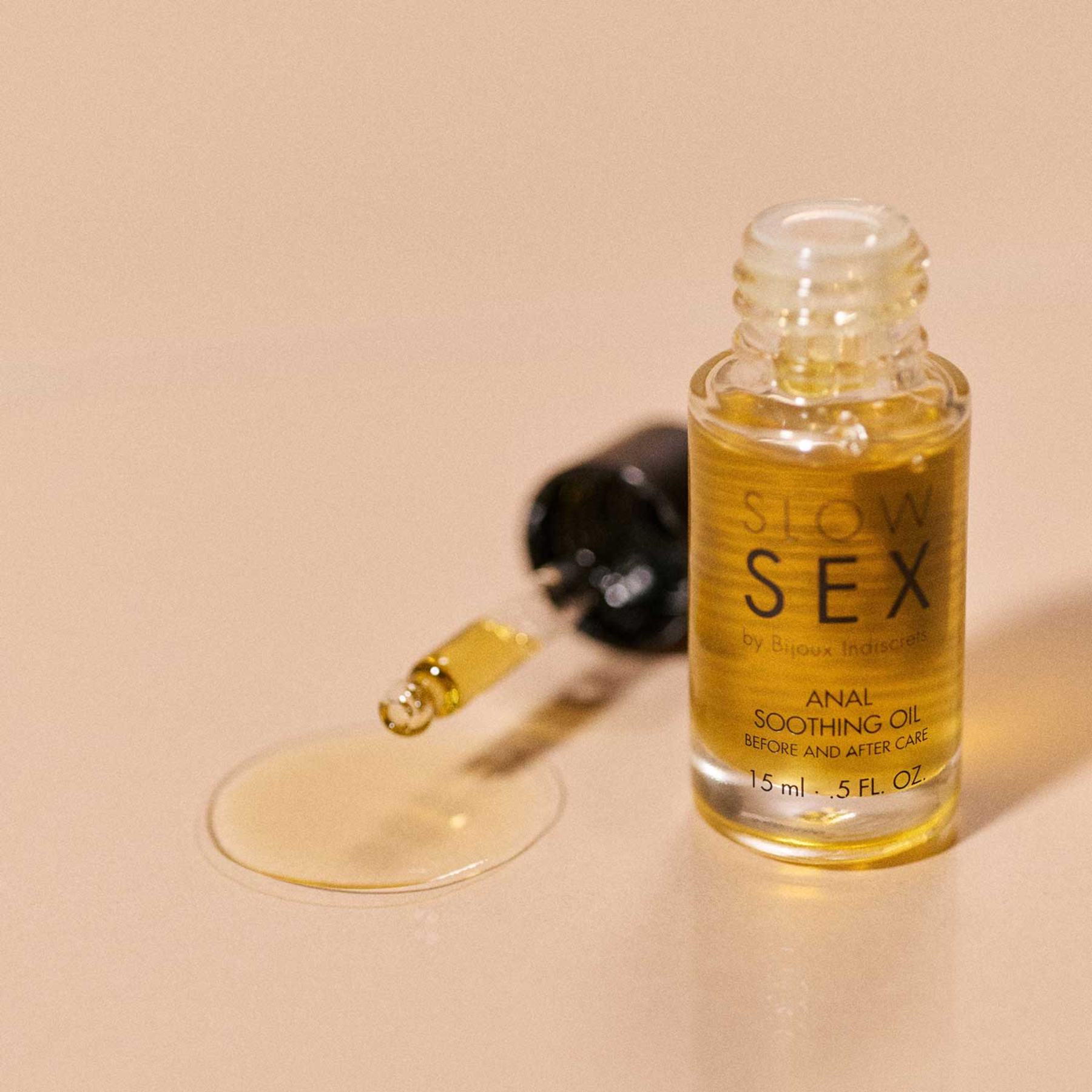 Олія для анального сексу Bijoux Indiscrets Slow Sex заспокійлива, 15 мл