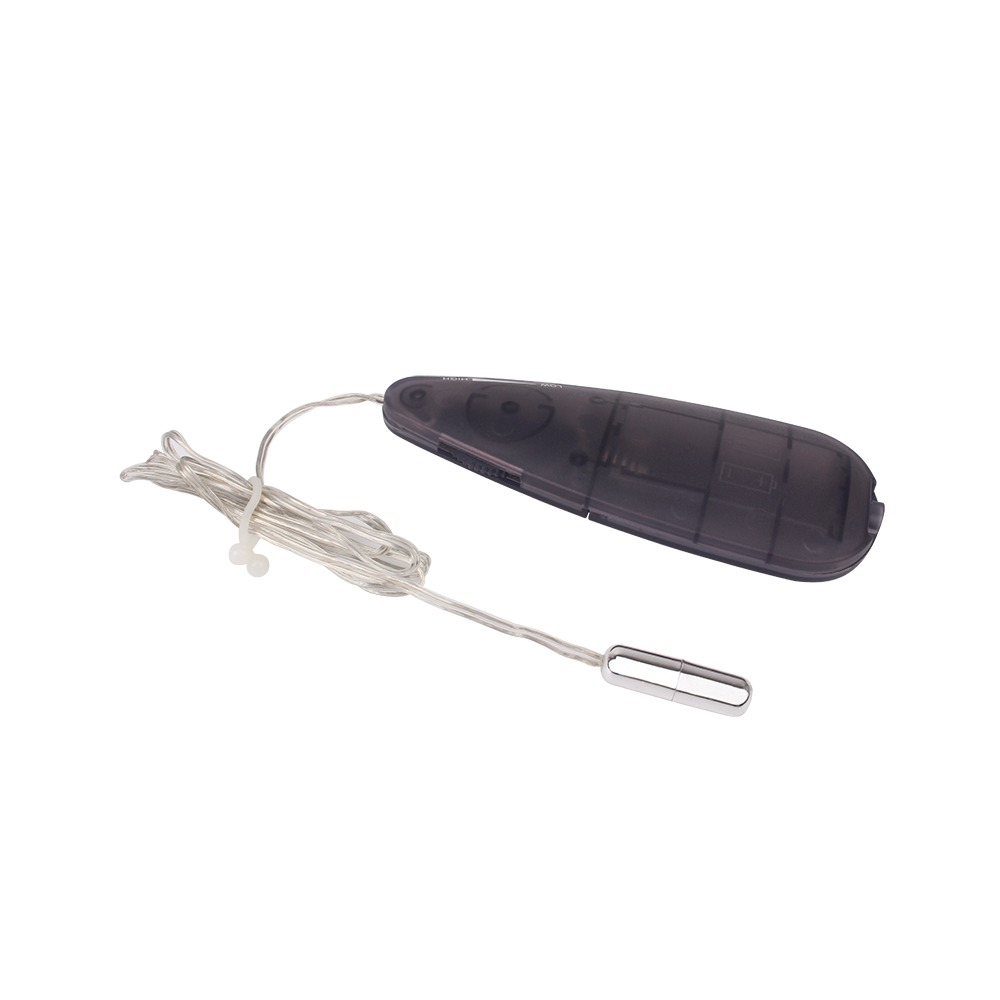 Віброкулька Chisa Hi-Basic Mini Bullet з пультом керування, срібляста