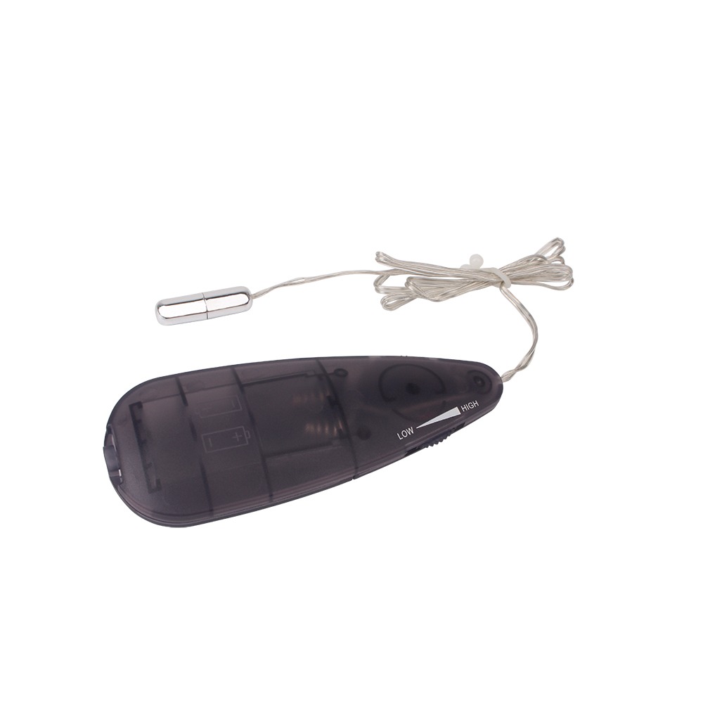 Віброкулька Chisa Hi-Basic Mini Bullet з пультом керування, срібляста