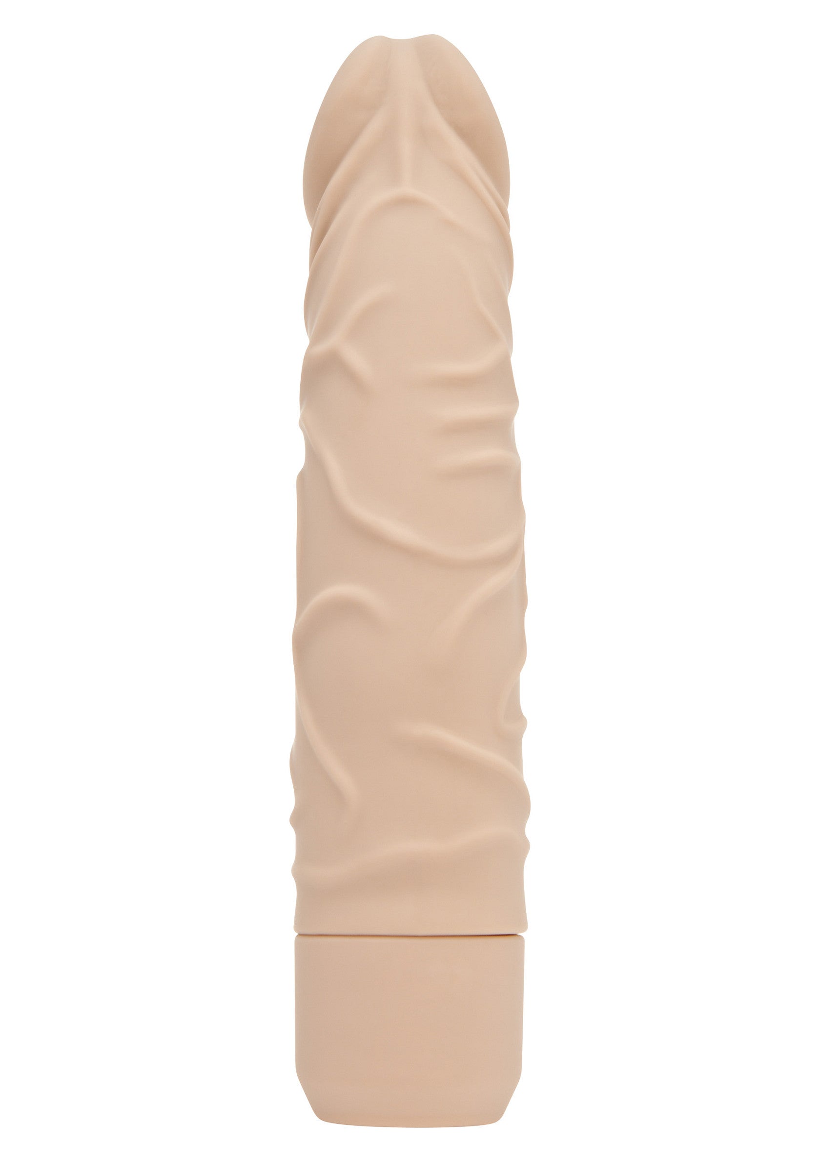 Реалістичний вібратор із 7 режимами вібрації ToyJoy Classic Original, бежевий, 20 × 4 см