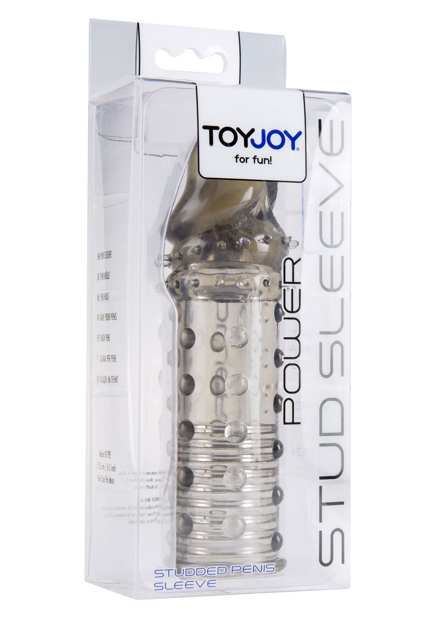 Насадка на член удлиняющая рельефная Toy Joy , 15.5 х 3 см