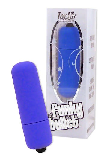 Віброкуля ToyJoy Funky Bullet фіолетова, 5.5 х 1.5 см